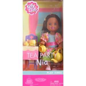  Barbie Kelly Tea Party Nia Doll (2002): Toys & Games