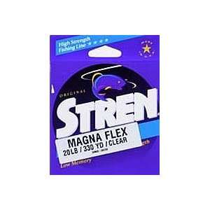 Stren Magnaflex 330 Yd Bonus Spool  Clear/ 20lb Test #MKB 20  