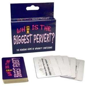 Bundle WhoS The Biggest Pervert Card Game and 2 pack of Pink Silicone 