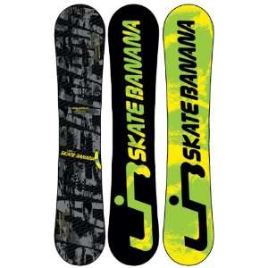  Lib Tech Skate Banana BTX Snowboard Grey/Black 159 Sports 