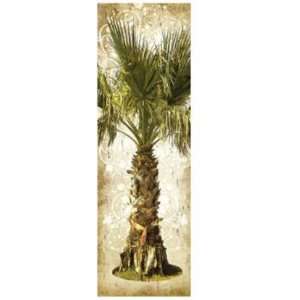  Palm Tree Wood Panel Wall Art: Home & Kitchen
