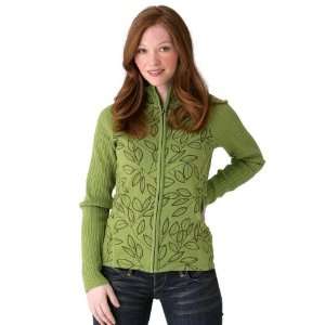  The North Face Womens Mt. Tam Full Zip Sweater (Olivetto 