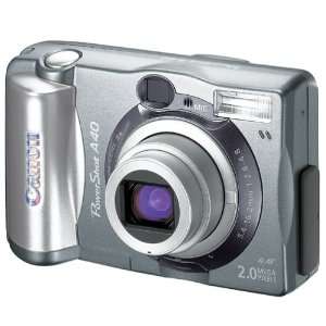  Canon PowerShot A40 2MP Digital Camera w/ 3x Optical Zoom 