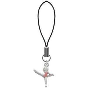  Ballet Girl   Kicking Cell Phone Charm [Jewelry] Jewelry