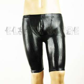 XY Black Printed Men Underwear Half Shorts Boxer XY511  