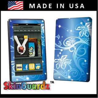 Blue Night Vinyl Case Decal Skin To Cover  Kindle Fire eBook 