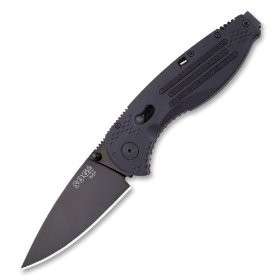 SOG Aegis Black TiNi Blade SAT Assisted Open Knife AE02  