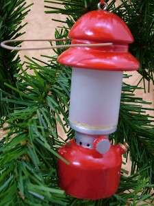 New Red Lantern Camping Equipment Christmas Ornament  