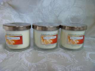  Candle 4 oz Bath & Body Works NEW DISC X3 Signature Collection  