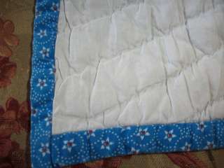FAB SIGNED VINTAGE H. APPLIQUED OVERALL BILL PATTERN QUILT #D1211 