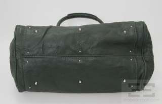 Chloe Jade Green Leather Paddington Handbag  