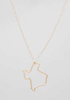 KRIS NATIONS Texas Necklace in Gold  