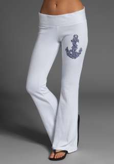 LAUREN MOSHI Vintage Anchor Lacy Bell Pant in White at Revolve 
