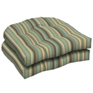   Sunbrella Scavo Willow WickerTufted Seat Pad (Pack of 2)  DISCONTINUED
