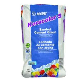 Mapei Keracolor 25 lb Blue Oyster Sanded Grout 21825 