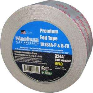 Nashua Tape 324A 2 1/2 in. x 180 ft. Cold Weather Foil Tape 3240024500 