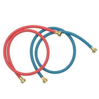 Whirlpool 5 Ft. Commercial Grade Washer Hoses   2 Pack 8212545RP at 