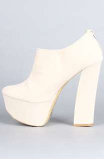 Sole Boutique The Anne XIII Boot in Cream  Karmaloop   Global 
