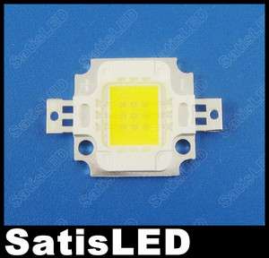   10w High Power Square Pure White LED 700 800LM 6000 7000K  