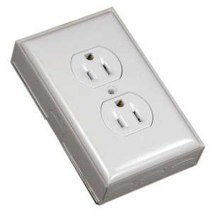 Duplex Outlet Box With Faceplate BW2 D at The Home Depot 