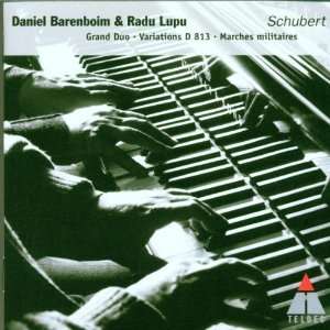 Schubert Werke für Klavier Vierhändig Barenboim, Lupu, Franz 