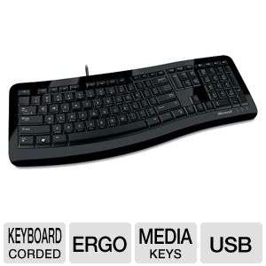 Microsoft 3TJ 00001 Comfort Curve Keyboard 3000   USB, Ergonomic 