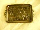 Vintage (circa 50s 60) souvenir metal trinket tray  California