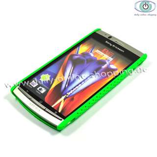 Schutzhülle Cover Case Sony Ericsson Xperia X12 grün  