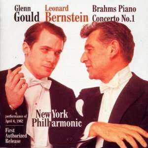   Glenn Gould, Johannes Brahms, Leonard Bernstein  Musik