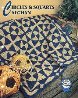 Circles & Squares Afghan, Annies crochet pattern  
