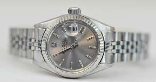 Beautiful 1978 Womens Rolex Date Stainless Steel cal 2030 28 Jewels 