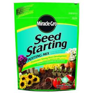 Miracle Gro 8 qt. Seed Starting Potting Mix 75078300 at The Home Depot