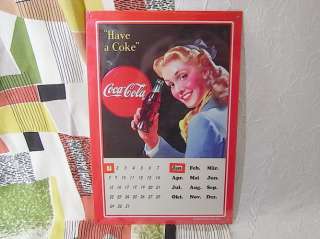   have a Coke wie 50er Jahre Coca Cola Werbung, RETRO neuwertig  