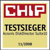   konnte zahlreiche Testerfolge erringen   wie hier in der CHIP 11/2008