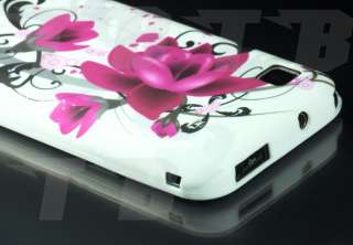 Schutz Hülle für Samsung Galaxy S GT i9000 / i9001 Lilie Design Case 