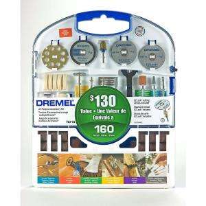 Dremel 160 Piece Rotary Tool Accessory Kit 710 04 at The Home Depot
