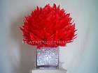 Feather Balls for Centerpieces 8 Colors, Mini White Feather Ball 