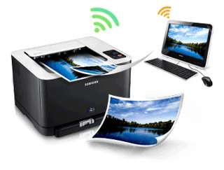 Samsung CLP 325W Farblaserdrucker  Computer & Zubehör