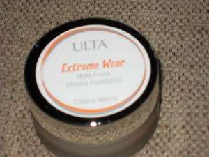 Ulta Extreme Wear Mousse Foundation~Creamy Natural  