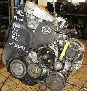 Motor Renault Laguna 1,9 DTI Motorkennbuchstaben:F9Q716 72KW & Bj.98 
