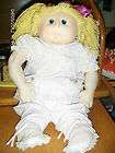 18 HANDMADE CABBAGE PATCH STYLE GIRL DOLL 1984 MN THOMAS HEAD USED