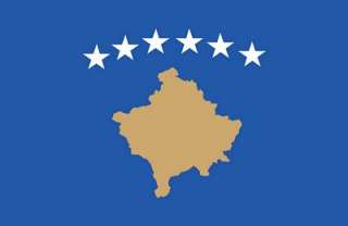 Autoaufkleber Sticker Fahne Kosovo Flagge NEU Aufkleber  
