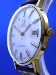 Mans Tissot Seastar Seven Gold Watch (54990)  
