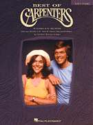 Best of Carpenters   Easy Piano Songs Sheet Music Book  