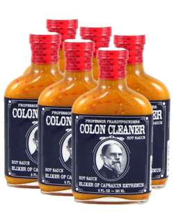 Colon Cleaner Hot Sauce 6 Pack  