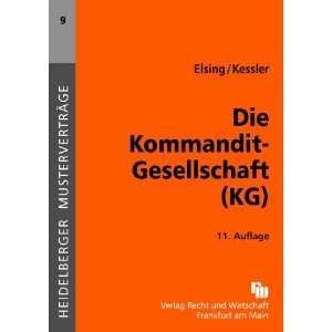   (KG)  Siegfried H. Elsing, Nicholas Kessler Bücher