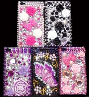 5x Bling Rhinestone Hard Case For ipod touch 4 4G 4th  