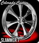 Colorado Custom Chrome Slammer 7 Wheels, Tires, Rotors Harley Flh Flhr 