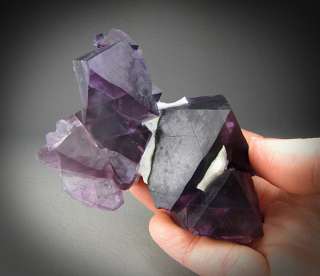 Purple Fluorite, De Ann Mine, Jiangxi, China  
