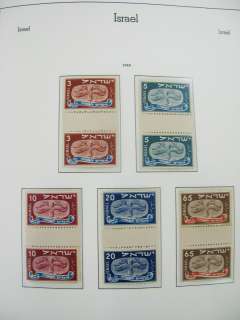   Stamps Early Loaded Mint Collection In 2 Lighthouse Albums  
